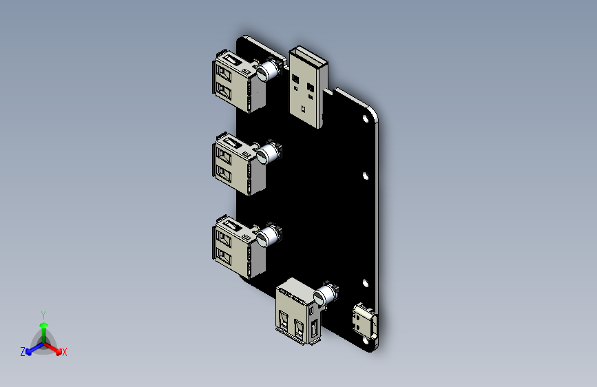 UUGEAR Mega4 4端口USB 3.1 PPPS集线器用于Raspberry Pi 4B