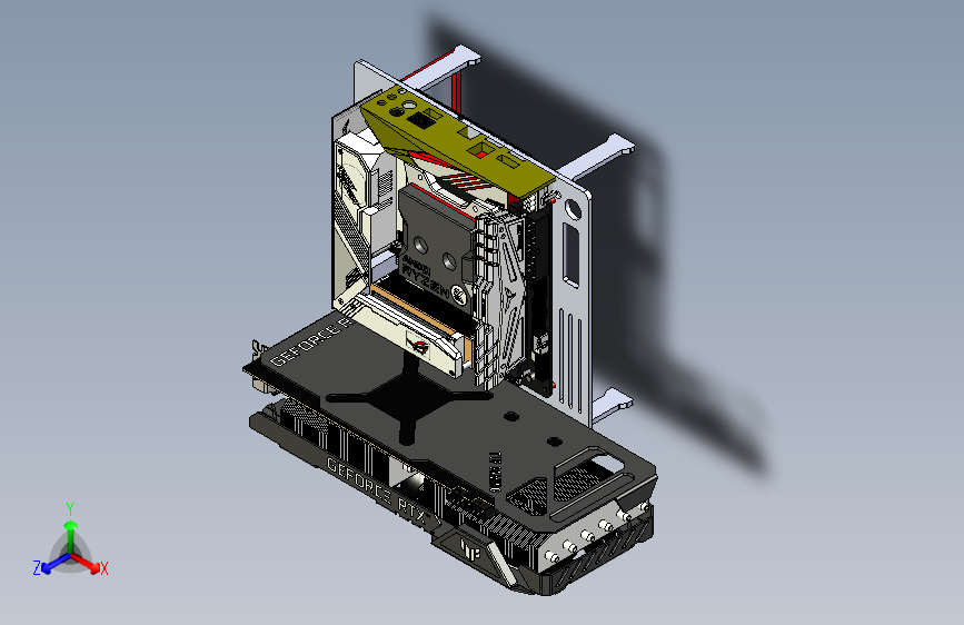 扁平开放迷你ITX