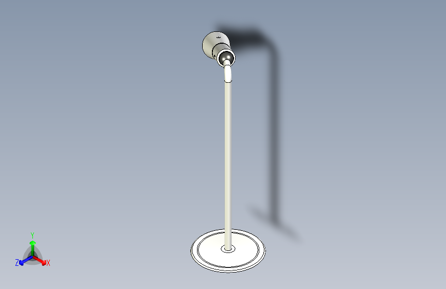 使用SolidWorks设计的台灯 _ 磁性台灯 (1)