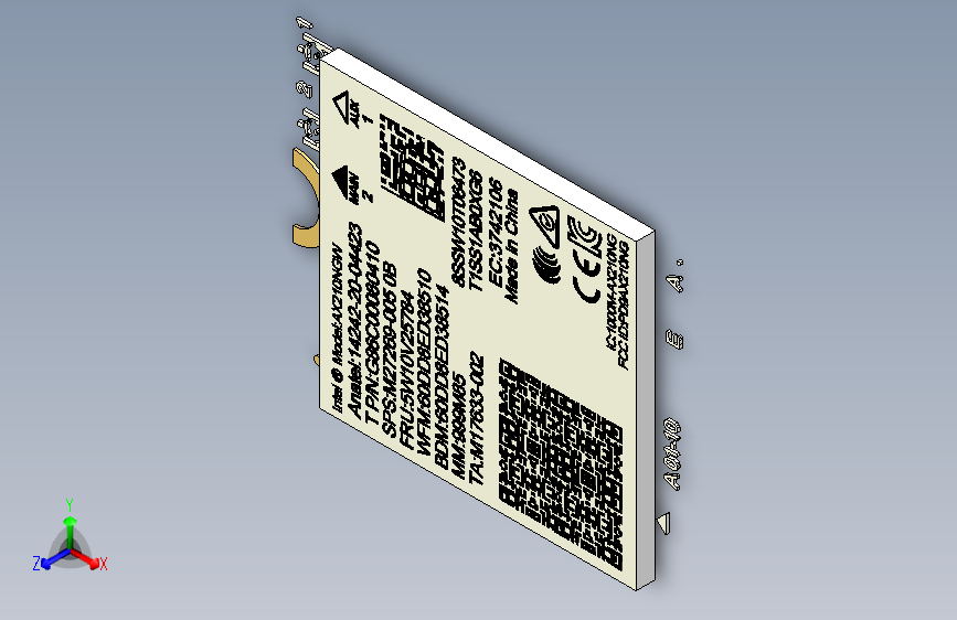 英特尔AX210 NGW WiFi 6 & BT NVMe