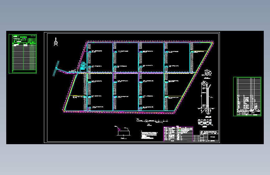 20MWp并网光伏发电项目1---厂区道路及照明施工图