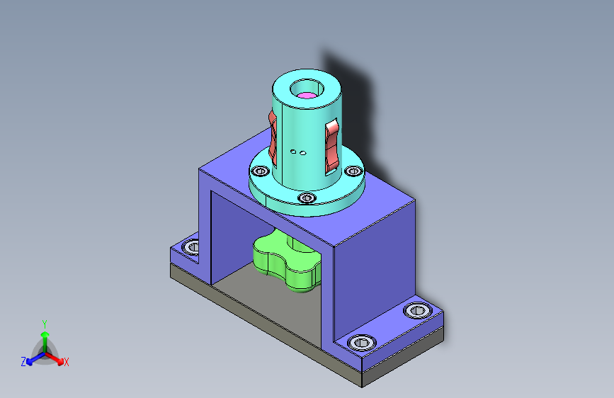 夹具-177 内夹紧器3D数模图纸 STEP IGS格式