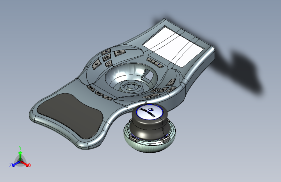 3D 连接 SpacePilot Pro 概念