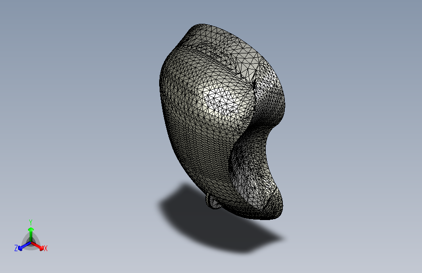 FreeCAD 曲面鼠标
