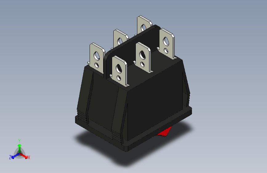 KCD4-2101N-C3-RG_6P，开关