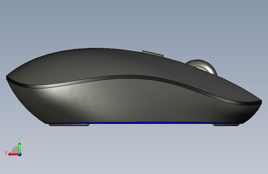 Solidworks 教程 #140 Solidworks 中的草图鼠标(高级曲面) 由 Solidworks Easy Design 背面视图