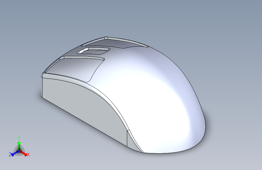SolidWorks中的鼠标设计