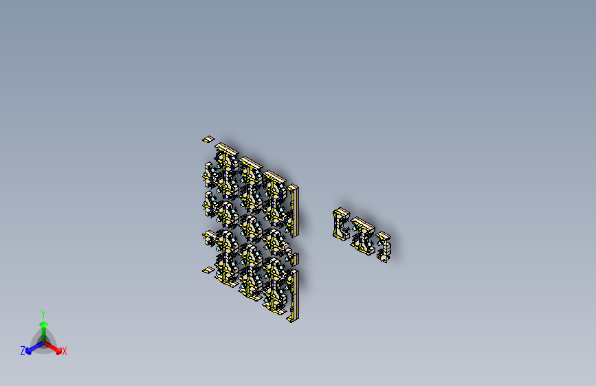 办公室类型-2（Auto cad 3D）