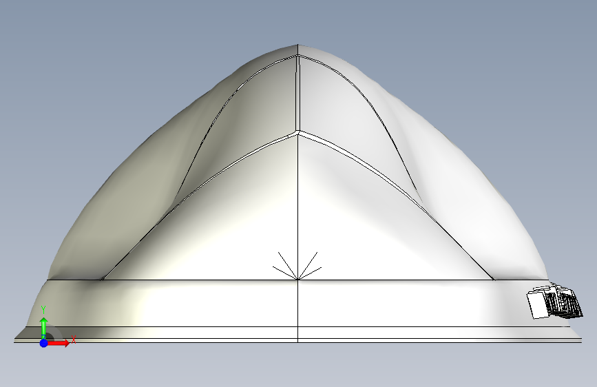 超棒的老鼠 Solidworks 2010 正面视图