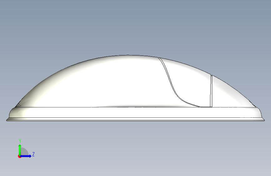 超棒的老鼠 Solidworks 2010 左侧视图