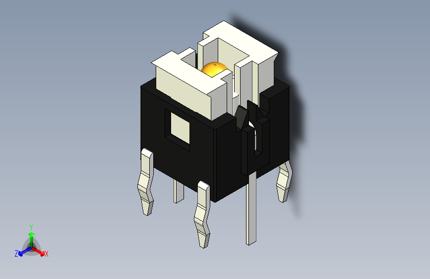 开关按扭 LED 背光 6x6mm