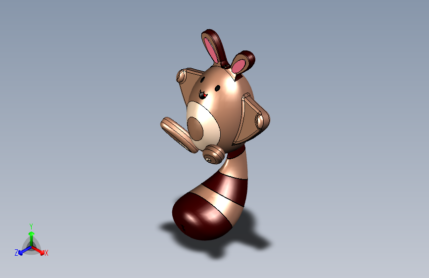 迷居宝可梦 塞尔吉奥 CAD CAM