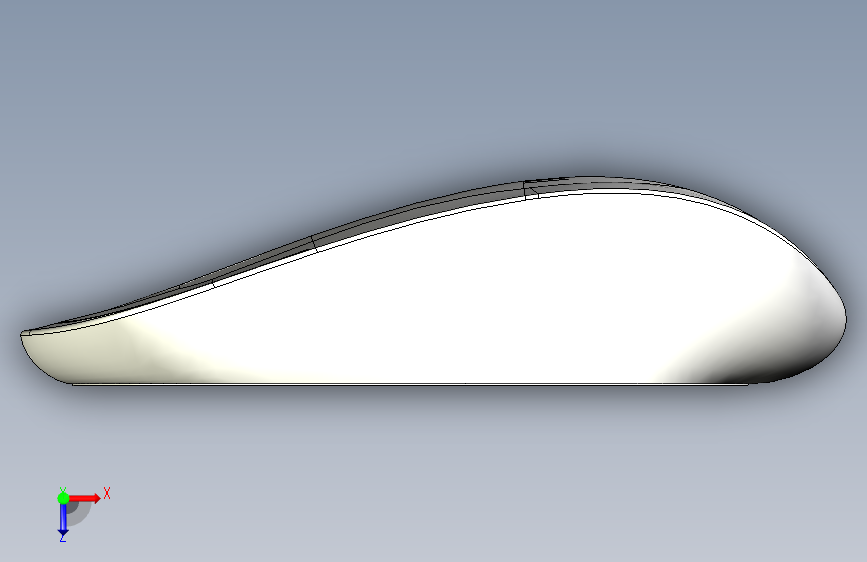 鼠标 _ SolidWorks 俯视图