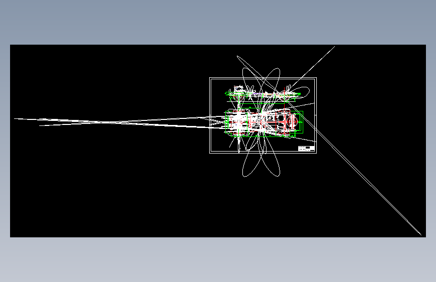 北汽福迪探索者6 -车架-DWG