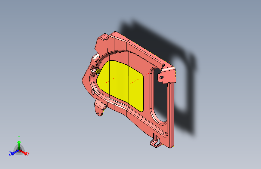北汽昌河 MPV-LS073-Engine Room Cover-机舱装饰件总成