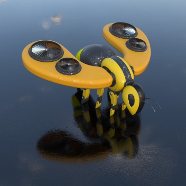 © 无人机运输系统 «Bee»