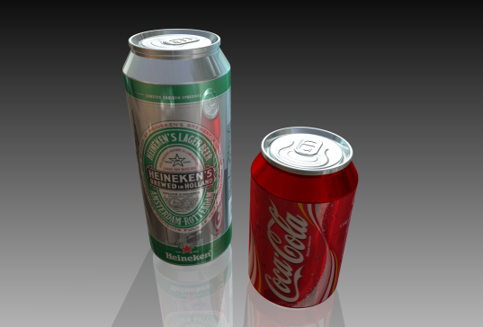 330毫升和500毫升饮料罐