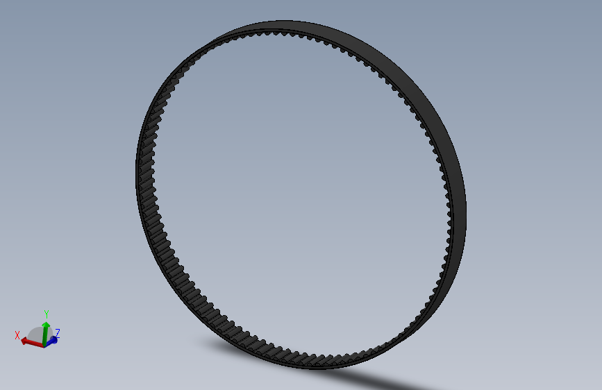 Parametric GT2 motion system belt & pulley