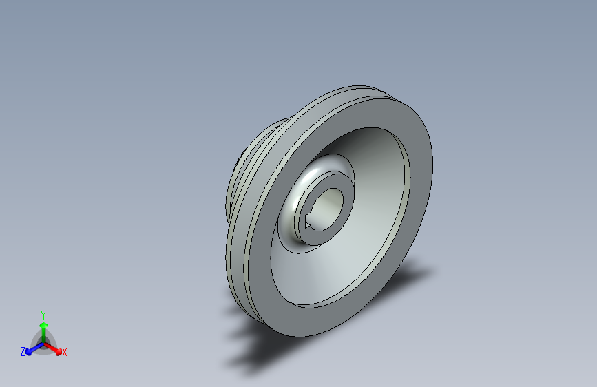 V-belt pulley