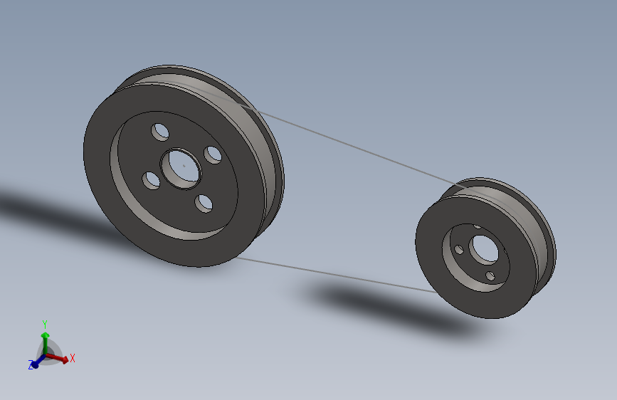 皮带和皮带轮传动机构在Solidworks中的应用