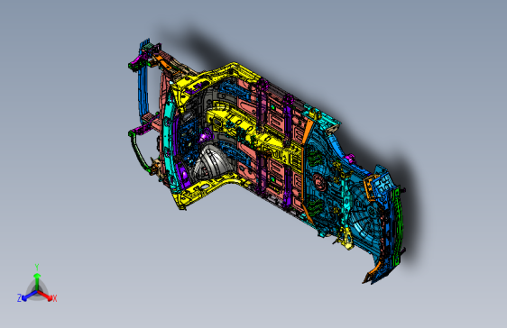 广汽传祺-GS3-车身组件-地板A5H_Underbody_Normal_20160603-3DXML