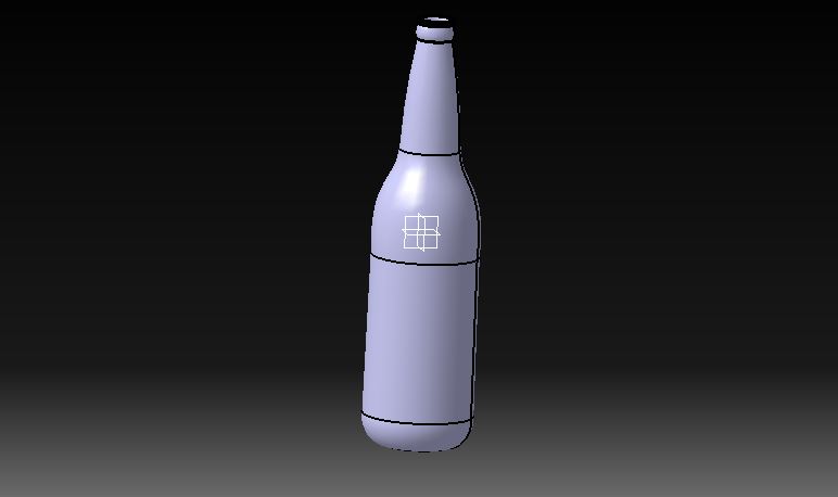瓶装啤酒 - Catia V5