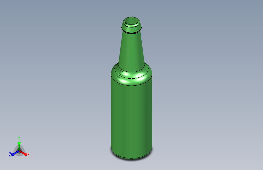 喜力啤酒瓶模型