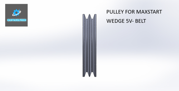 用于maxstart楔形5v-皮带的滑轮