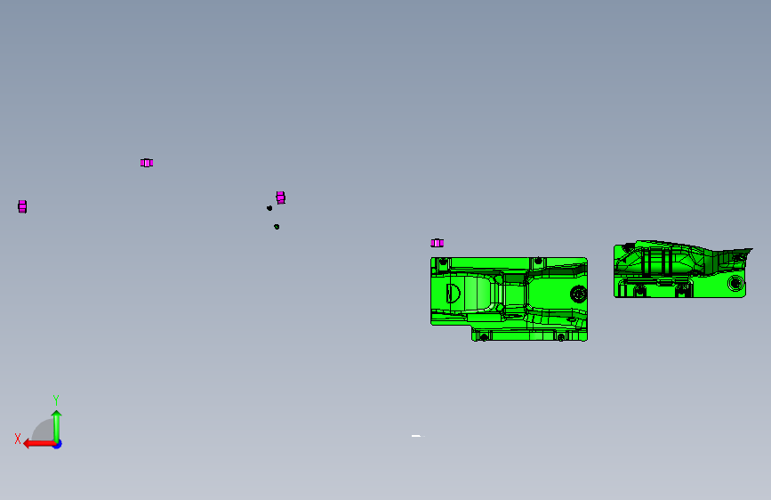 奇瑞-瑞虎8 -DPUB-1530000011-XXX-排气系统 背面视图