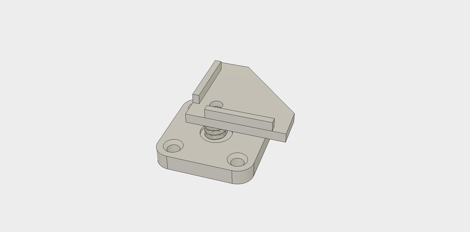 3D打印机加热床支架