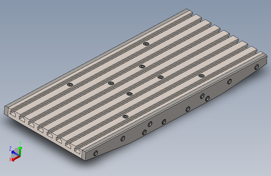 CNC 床组件