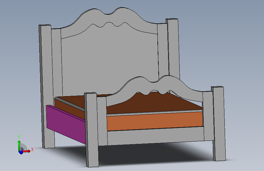 Princess Bed - Toddler Sized Bed using Crib Mattress