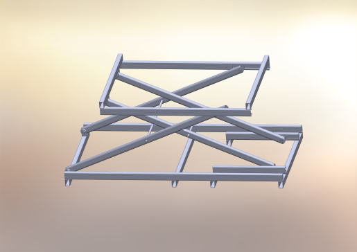 SCISSOR BED