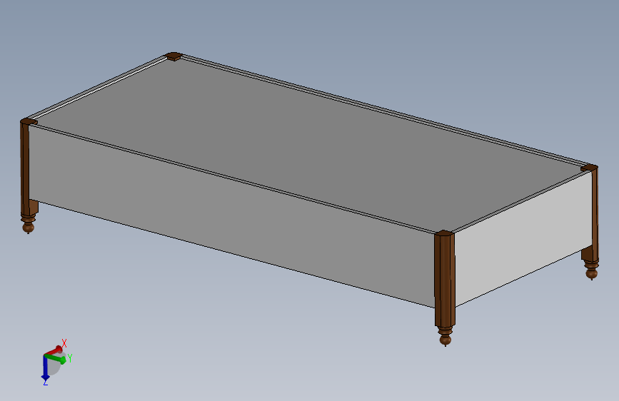 Storage cum bed design