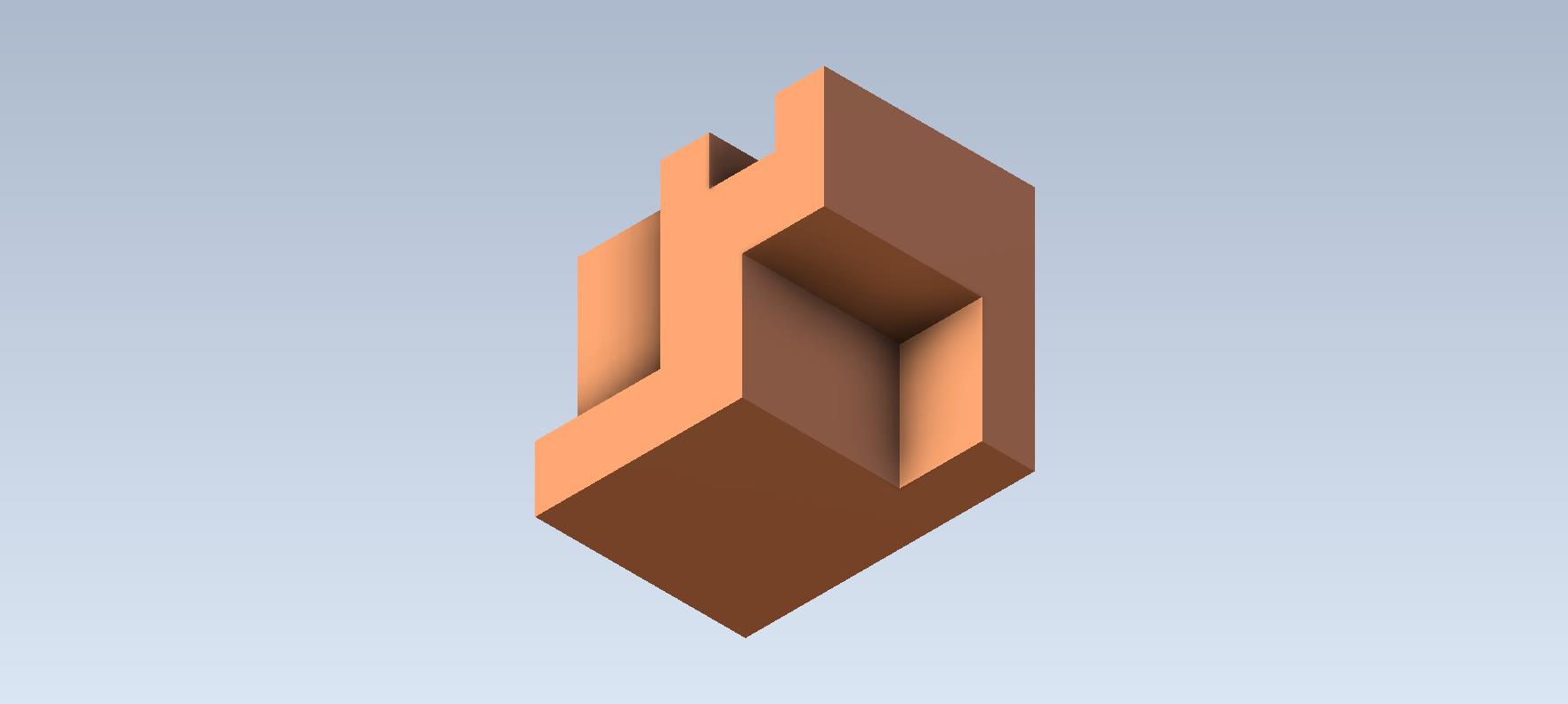 Studycadcam 3D CAD 练习 123_ CI 长凳块 Autodesk Inventor Pro