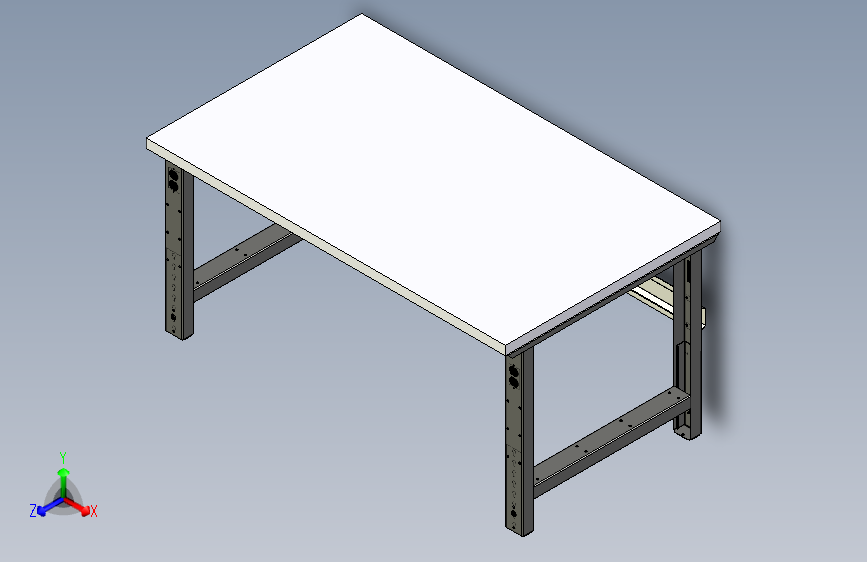 表 30x60英寸塑料层压工作台 - Tennsco