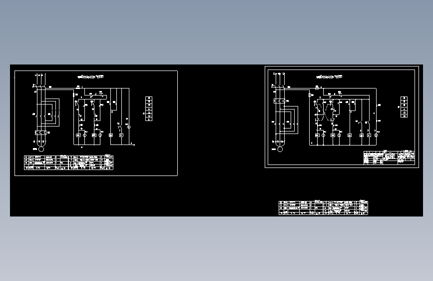 15KW正反转起动柜电气图.380V,50Hz