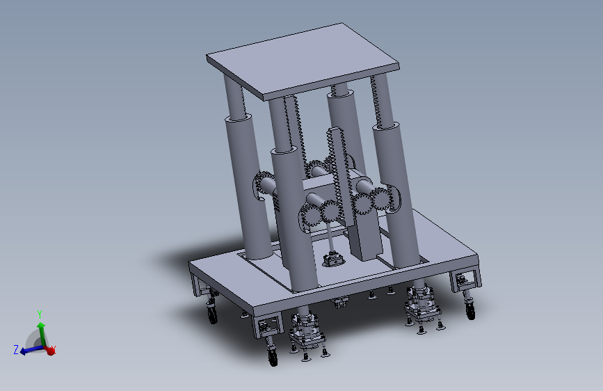 便于组装的新型模板支撑架