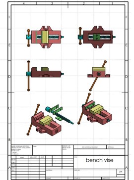 台虎钳 SolidWorks