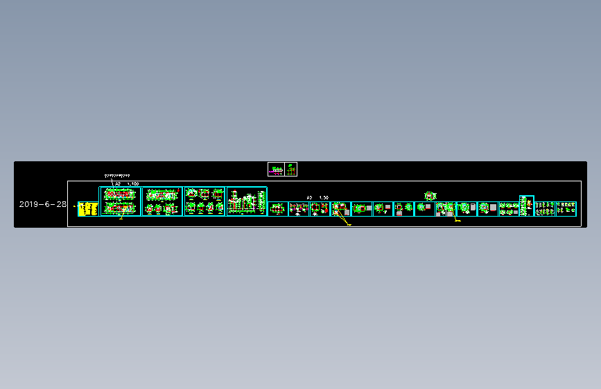 结晶蒸发车间工艺设备结构图