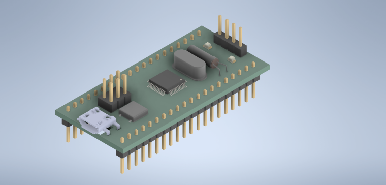 STM32 Bluepill的3D文件