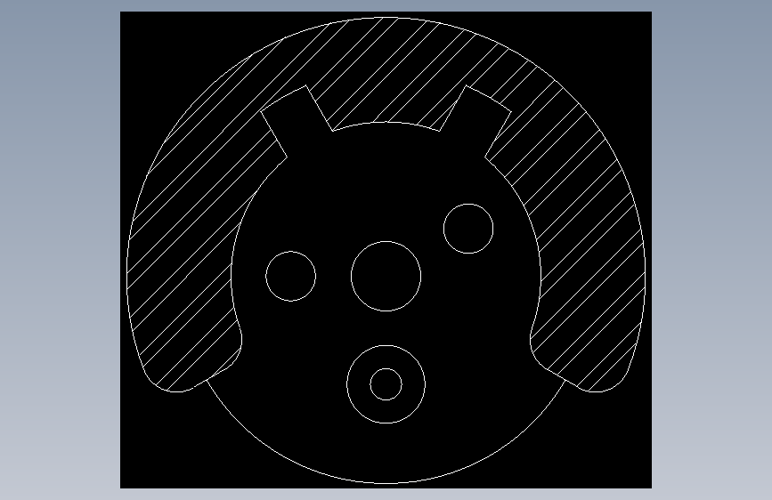 AutoCAD - 初学者完整教程 - 练习38