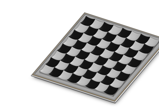 Chess Board - Funky Design