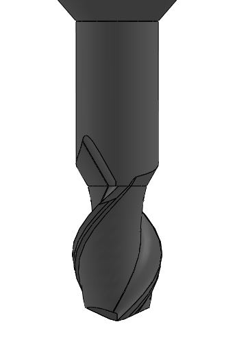 Micro endmill cutter 0.6mm