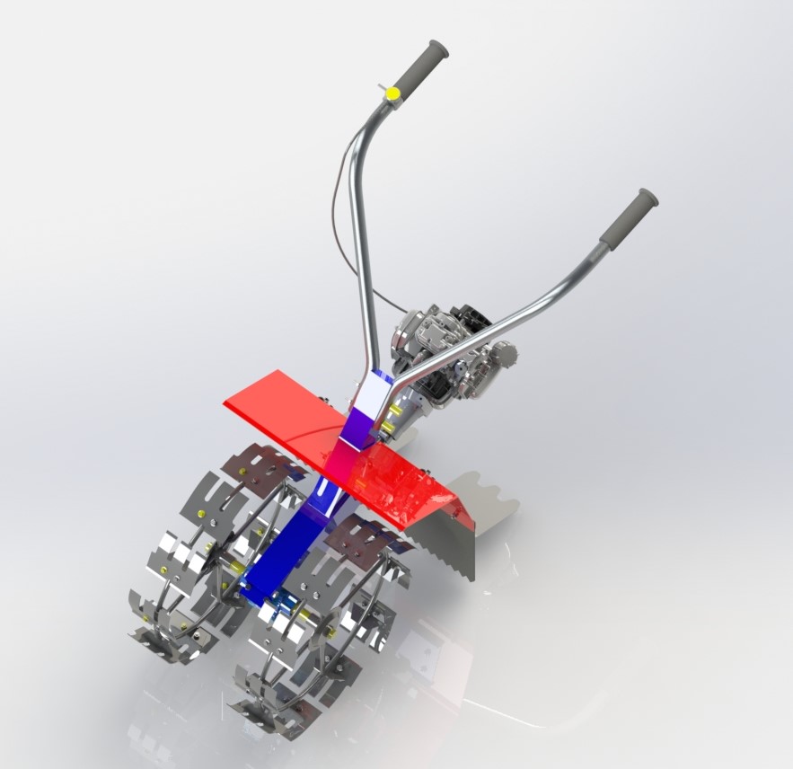 动力除草机  stp
