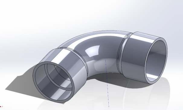 PVC 弯头 32 mm (knie)