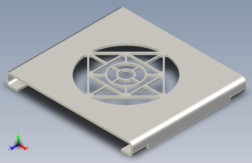 Sheet metal practice 86_Practica chapa metálica 86_ Autodesk Inventor Pro