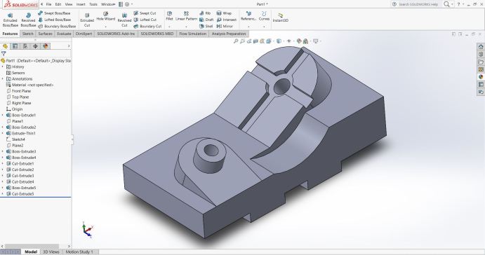 Solidworks 初学者练习