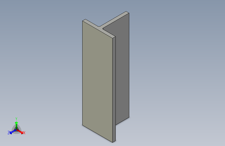 T形梁参数化 Fusion360