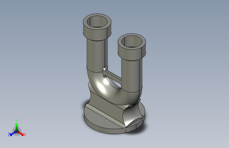 U bend pipe shape